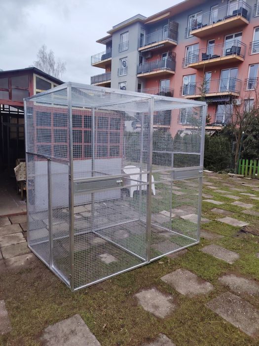Klatki , woliery aluminiowe