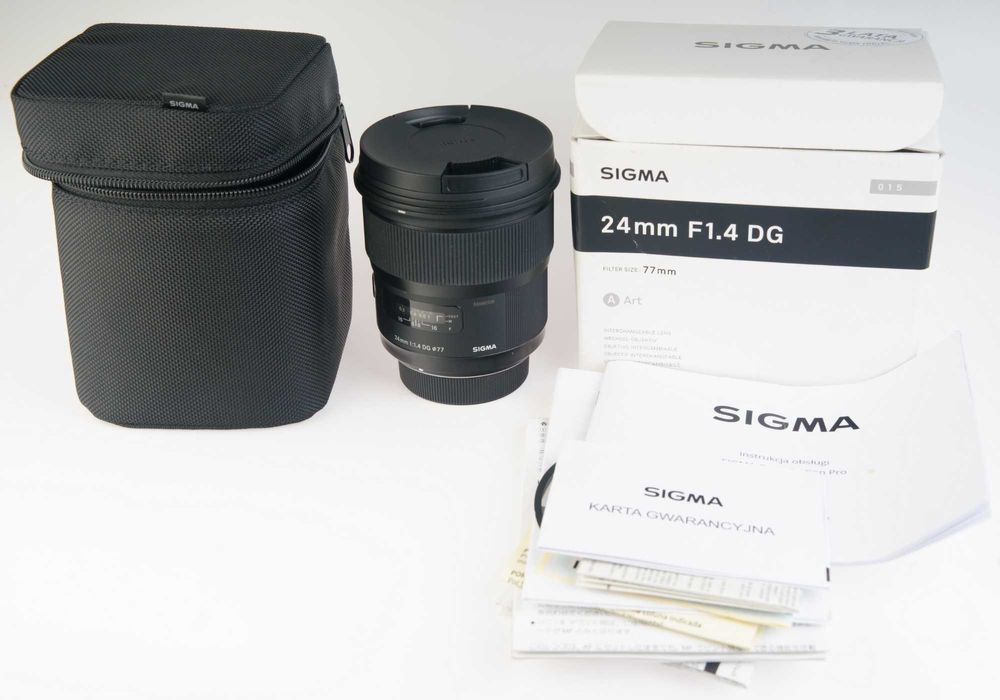 Sigma Art 1.4 24 mm mocowanie Nikon