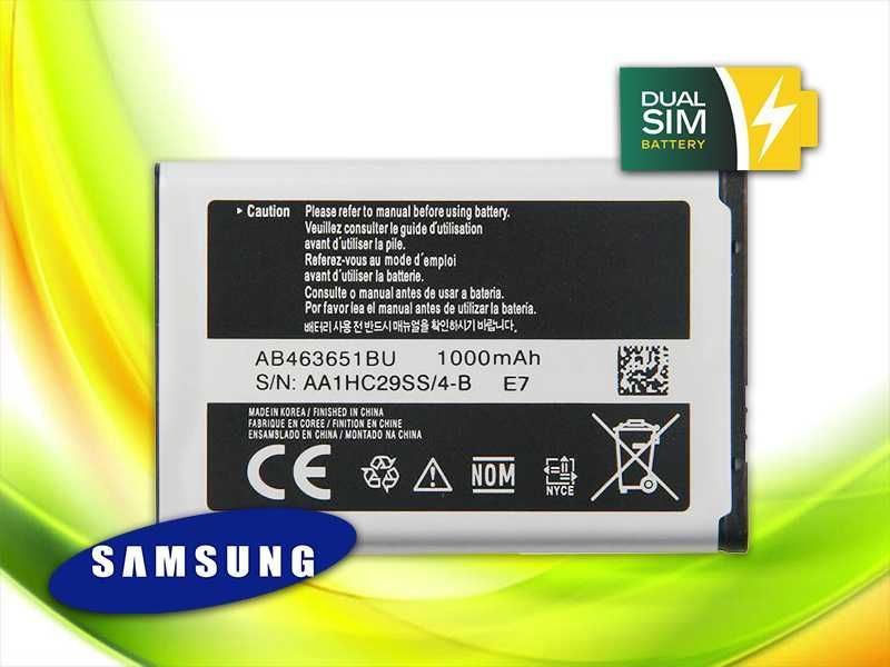 Нова батарея Samsung AB463651BU для Samsung S5560, S7220 та інші