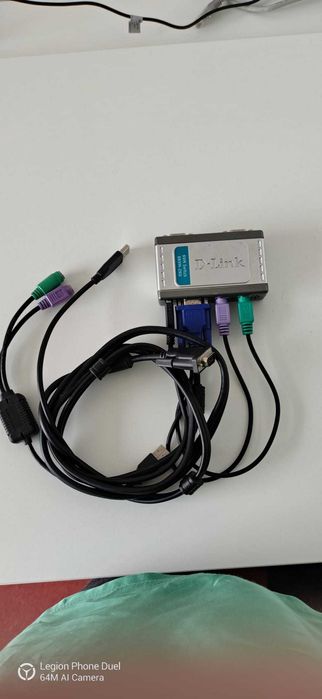Switch KVM D-Link VGA PS/2