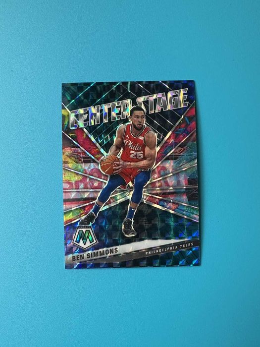 Karta NBA Ben Simmons Panini Mosaic Basketball Center Stage Koszykówka