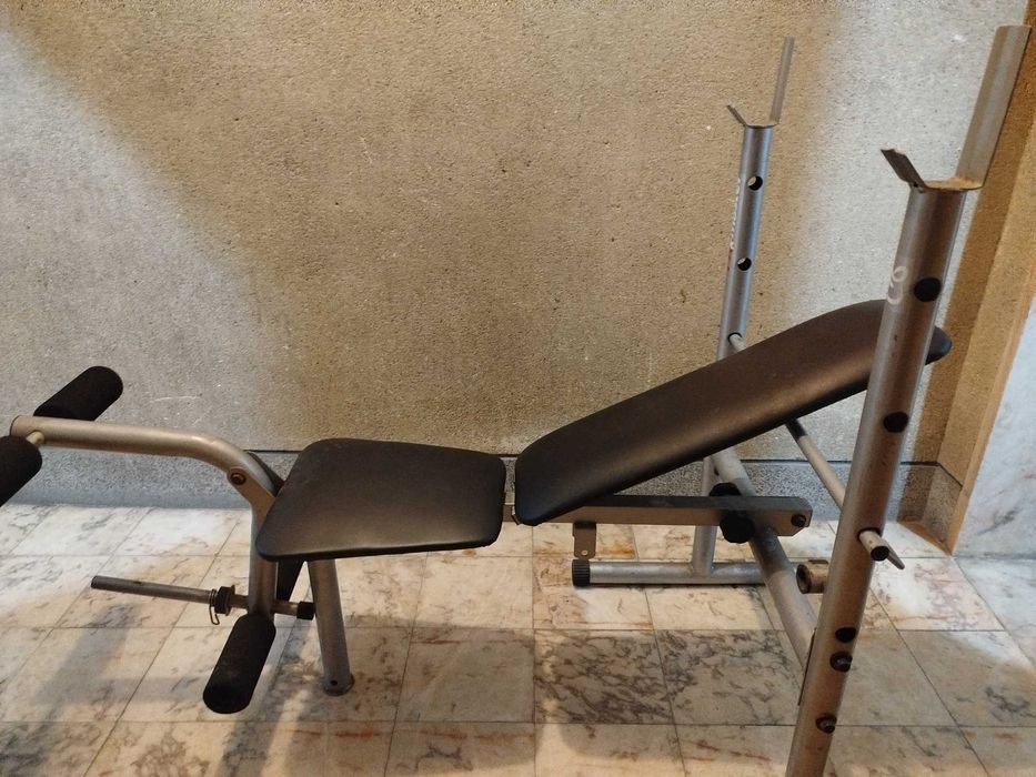 Banco Promaster Completo – Ajustável + Leg Extension & Curl