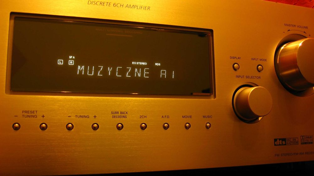 POTĘŻNY SONY str-db790 QS WZMACNIACZ Amplituner z wejściem optycznym