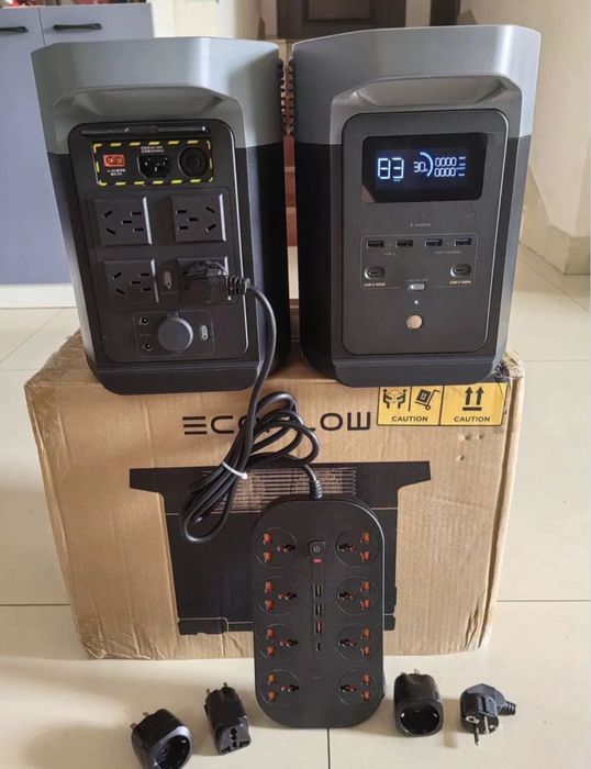 В наявності. Нова Зарядна станція 220В EcoFlow DELTA 2 (1024 Вт·год)