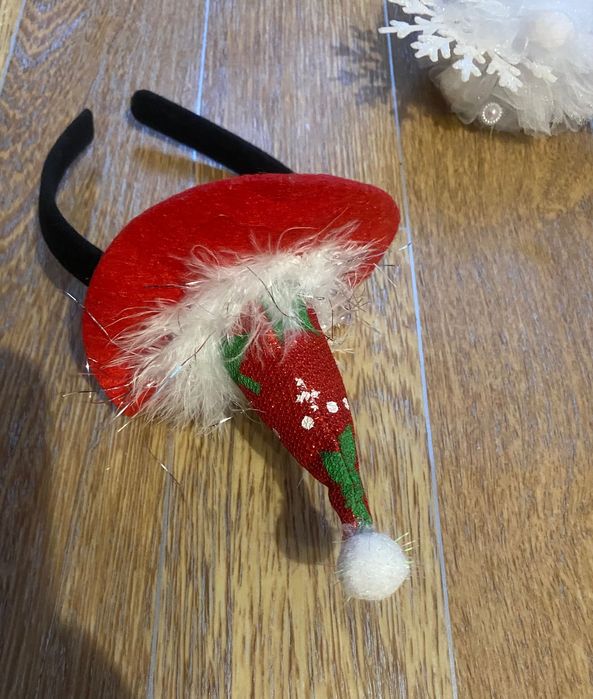 Новорічні обручі, капелюшок, сніжинка