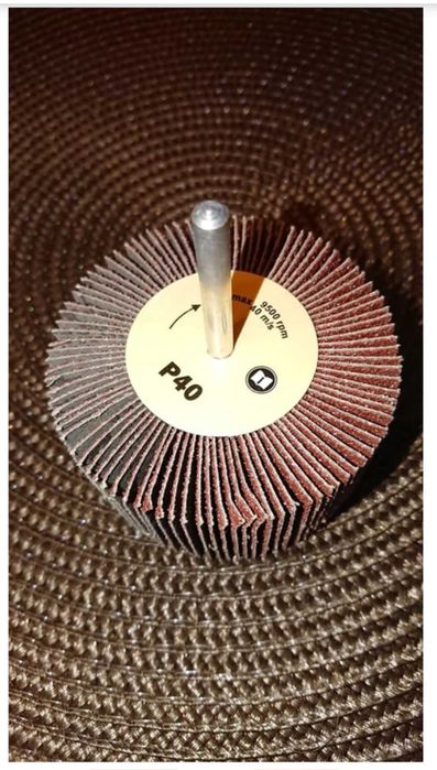 ŚCIERNICA LISTKOWA trzpieniowa 80x40 p40