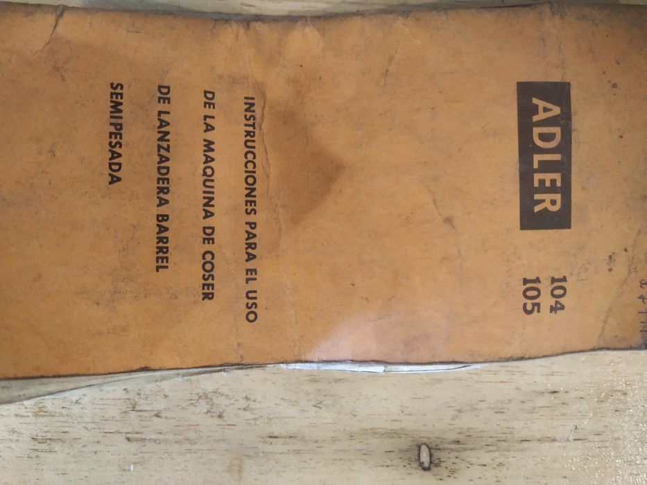 Máquina de costura adler coser extra grosso cabedal lonas  sintos e ou