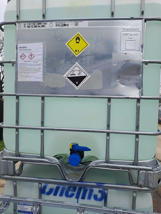 Woda utleniona, nadtlenek wodoru, odkażanie wybielanie w rolnictwie