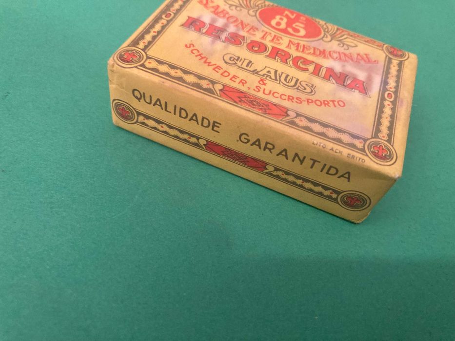 Raro Sabonete Medicinal Claus & Schweder Antigo