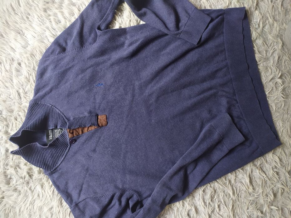 Sweter męski granatowy L 6th sense