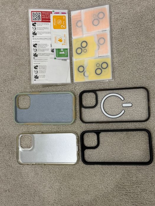 NOVO Capas iPhone15 + 6 protetor câmaras