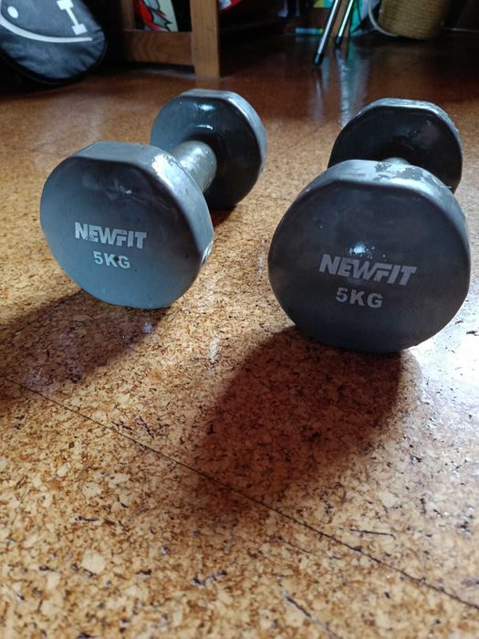 Par de Halteres 5kg 2ºmão