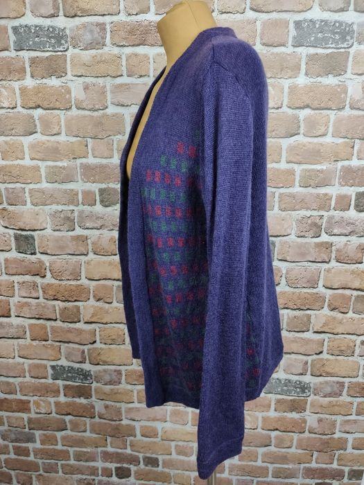 Bernhard altmann fioletowy sweter vintage rozm 38