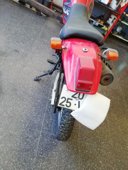 Honda 125  XLR como se vê nas fotos