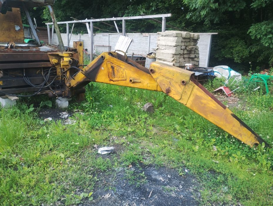 Pozostałości po JCB 3c Mk 3