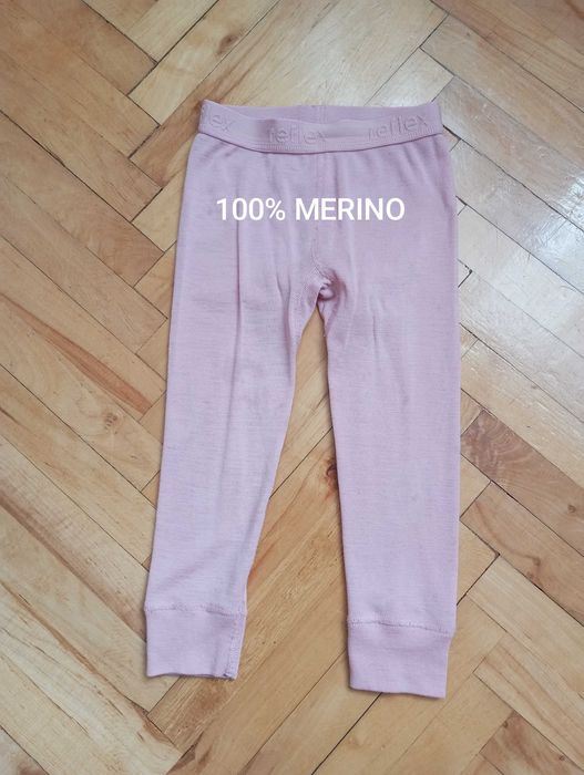 Reflex legginsy niemowlęce 100% Merino rozm.86/18mies.