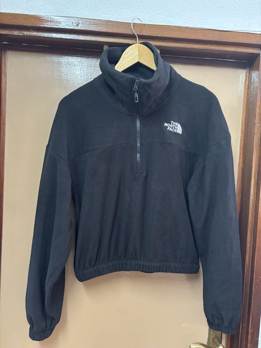 Pullover Glacier preto The North Face Mulher XS