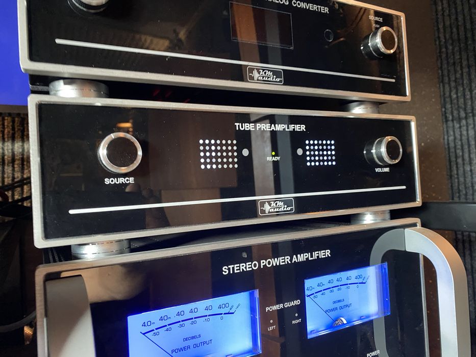 Końcowka mocy tranzystorowa  high-end 2x27 wat