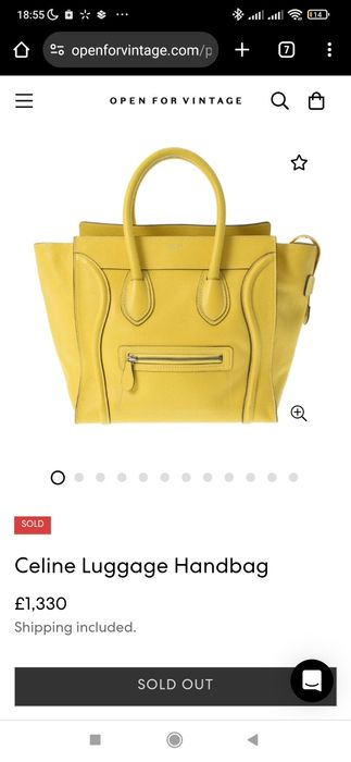 Продам сумку Celine Luggage Handbag оригінал.