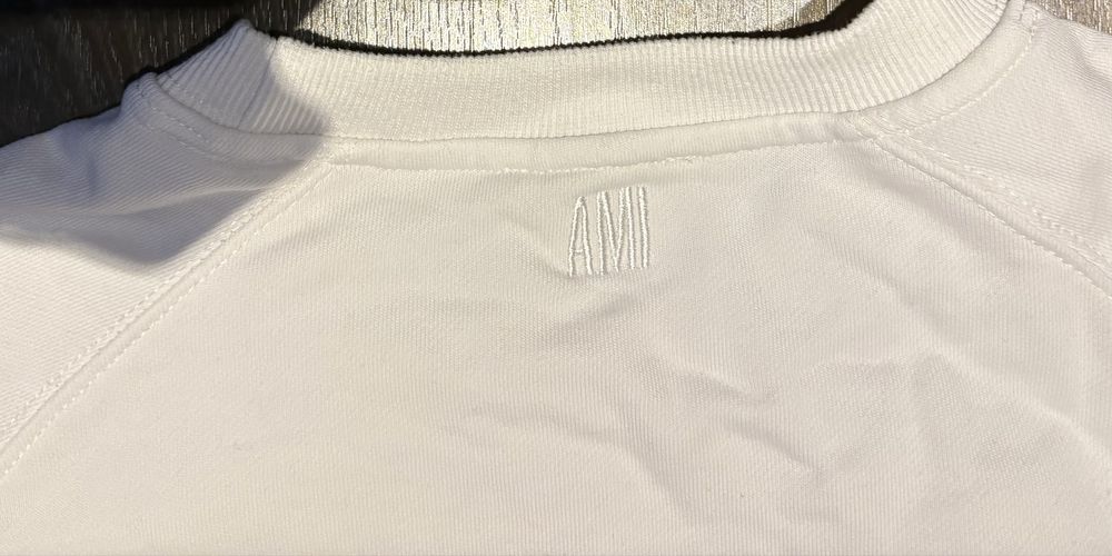 Biała Bluza Ami Paris