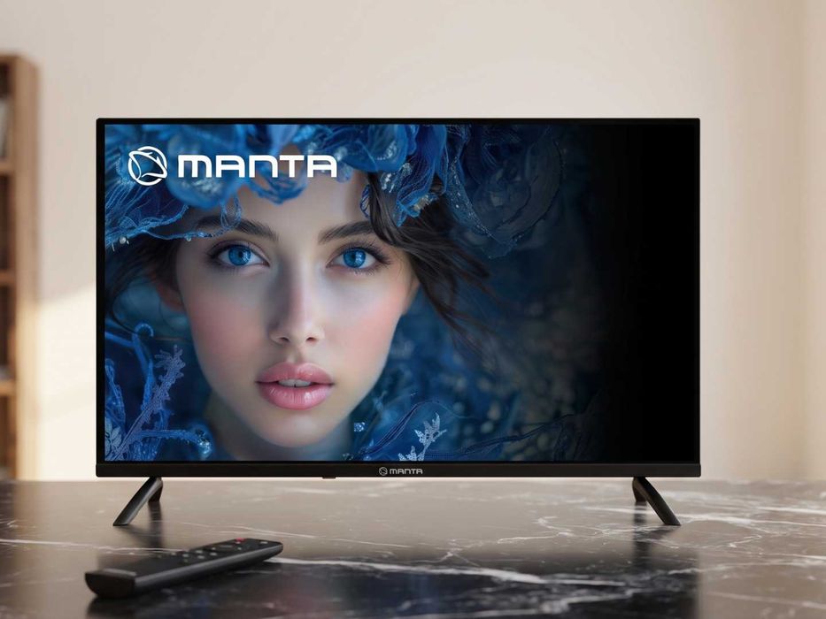 NOWY TV 32 Cale Manta MATV001LHN32 Tuner DVBT2 Dekoder [DARMOWA WYSYŁKA]