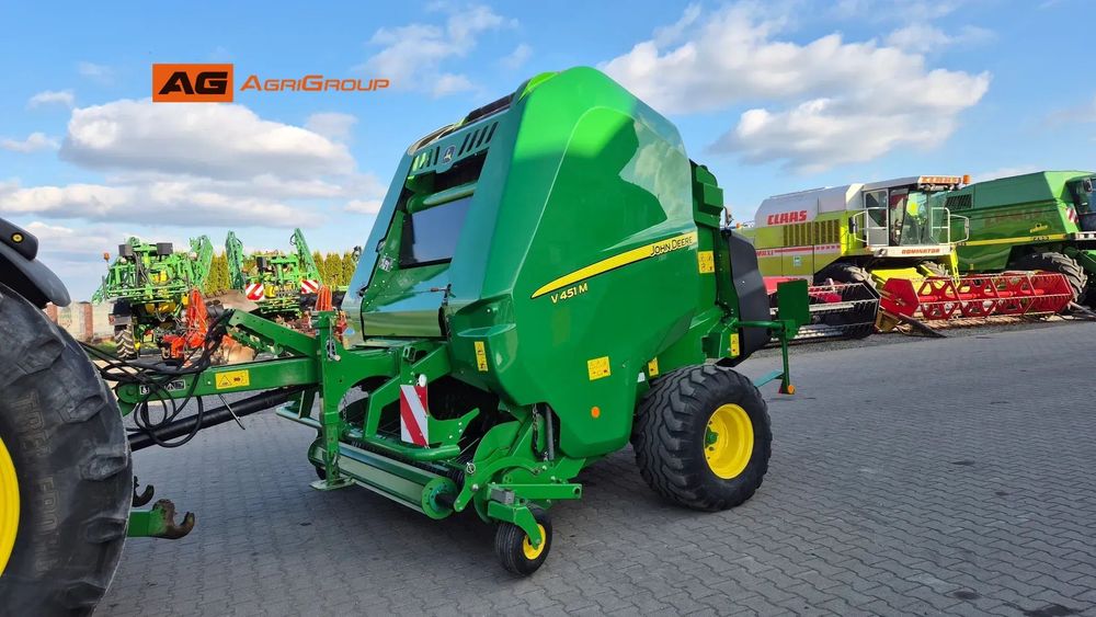 John Deere V 451 M 2019R  Noże ! Sterownik ! Siatka!