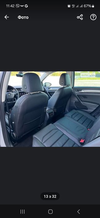 E Golf E-Golf ЗАРЯДКА 12 ГРН КВТ  Оренда  авто для таксі