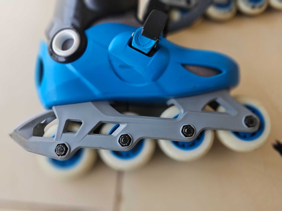 Patins em linha + Set 3 Proteções Criança