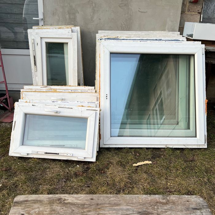 Okna z Demontażu plastikowe od 150