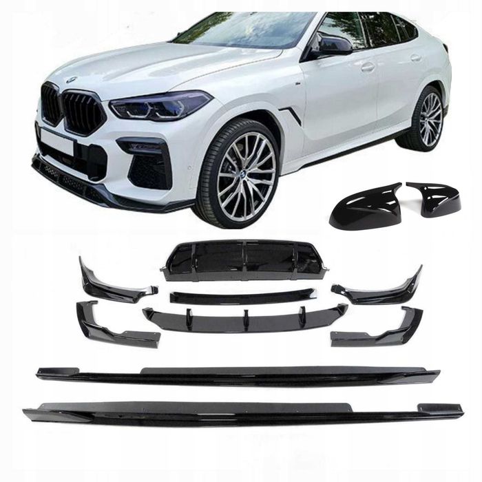 BMW X6 G06 E71 F16  бампер передний разбор деталь запчасть бмв г  ф Х6