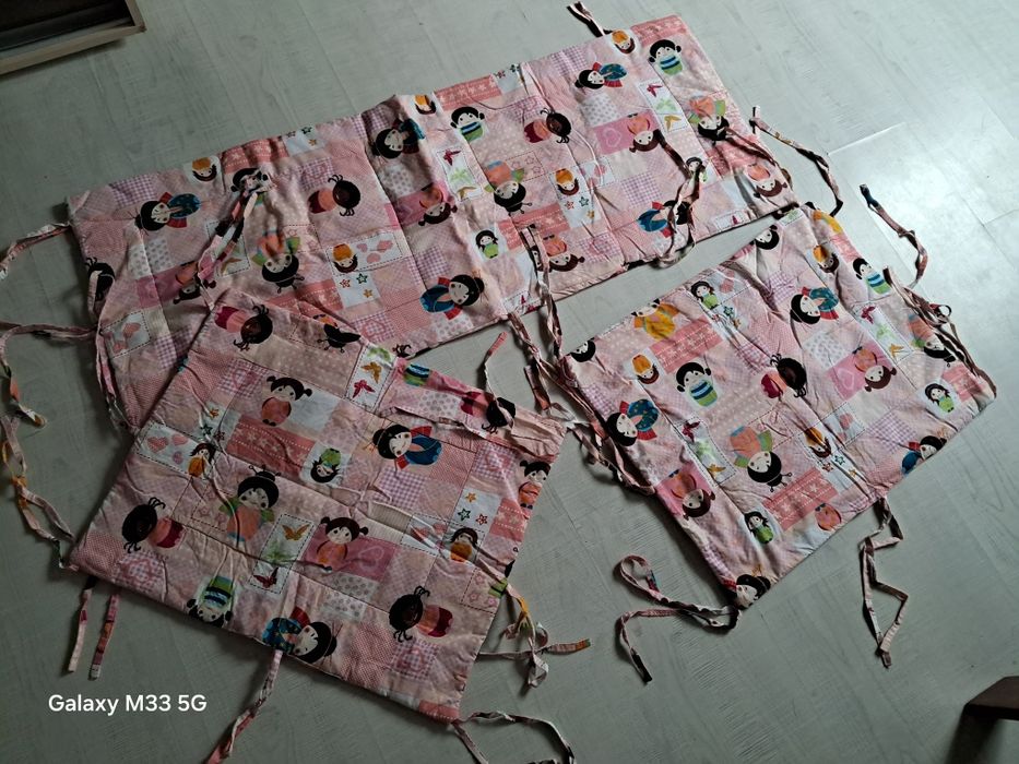 Бортики в дитяче ліжечко для новонароджених