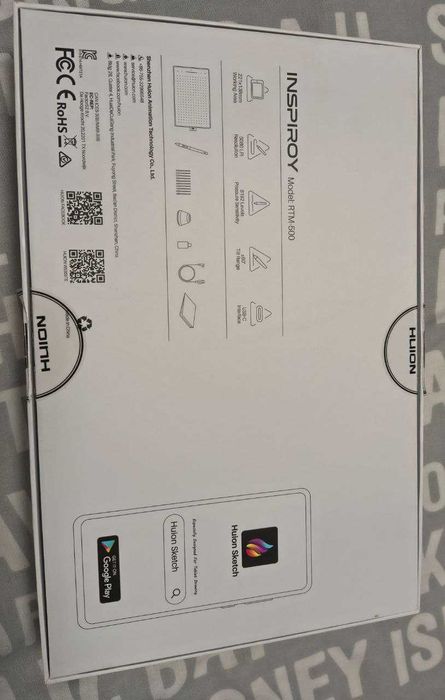 Графічний планшет Huion Inspiroy RTM-500