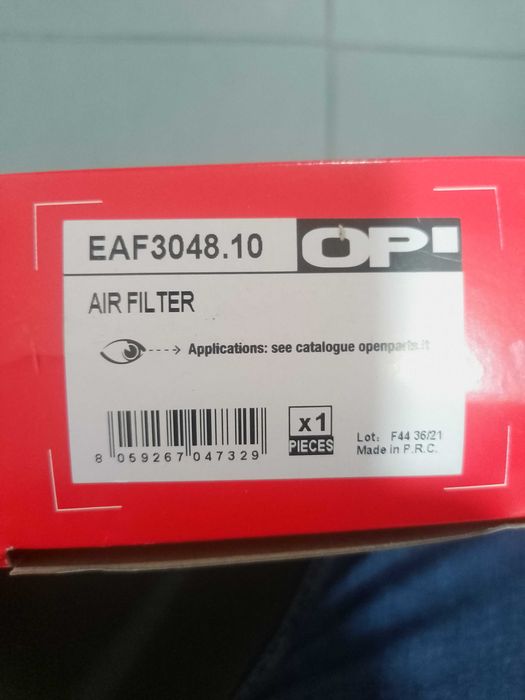 FILTRO DE AR OPEL ASTRA