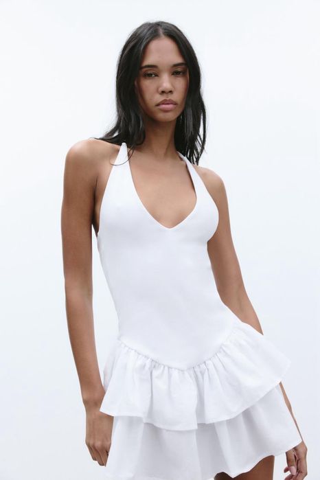 Міні сукня комбінація Zara