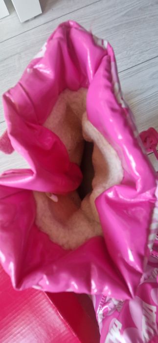 Śniegowce, kozaki, prada 29 różowe ciepłe