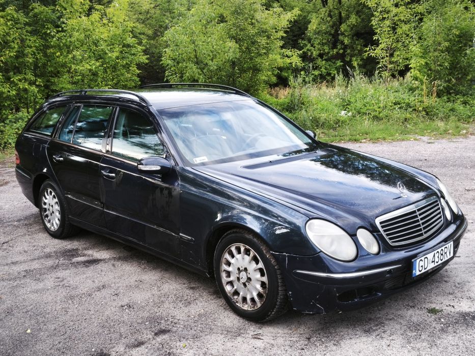 Mercedes E klasa 2.7 diesel Automat 2004R sprawny do poprawek