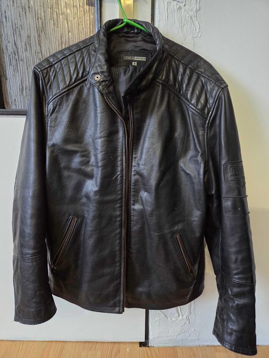 Męska kurtka skórzana George Leather rozmiar S