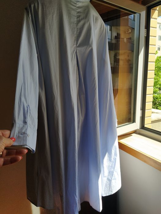 Túnica azul claro Zara