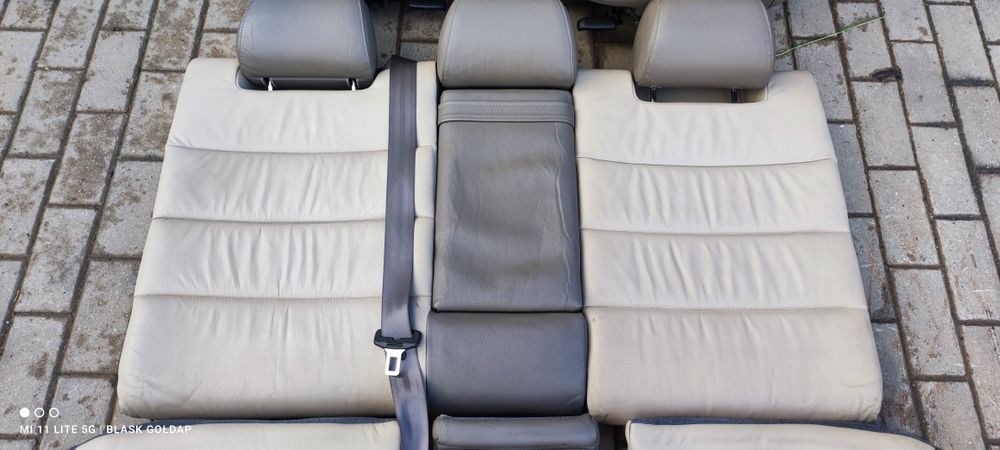 Fotele z Kanapą Skóra Nie Grzane z Audi A6 C5 2.5 Q Allroad  Gołdap