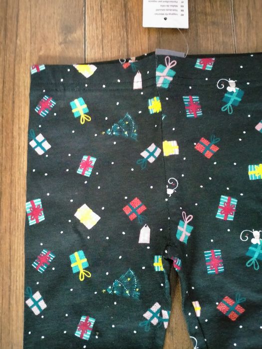 Legginsy świąteczne r.110