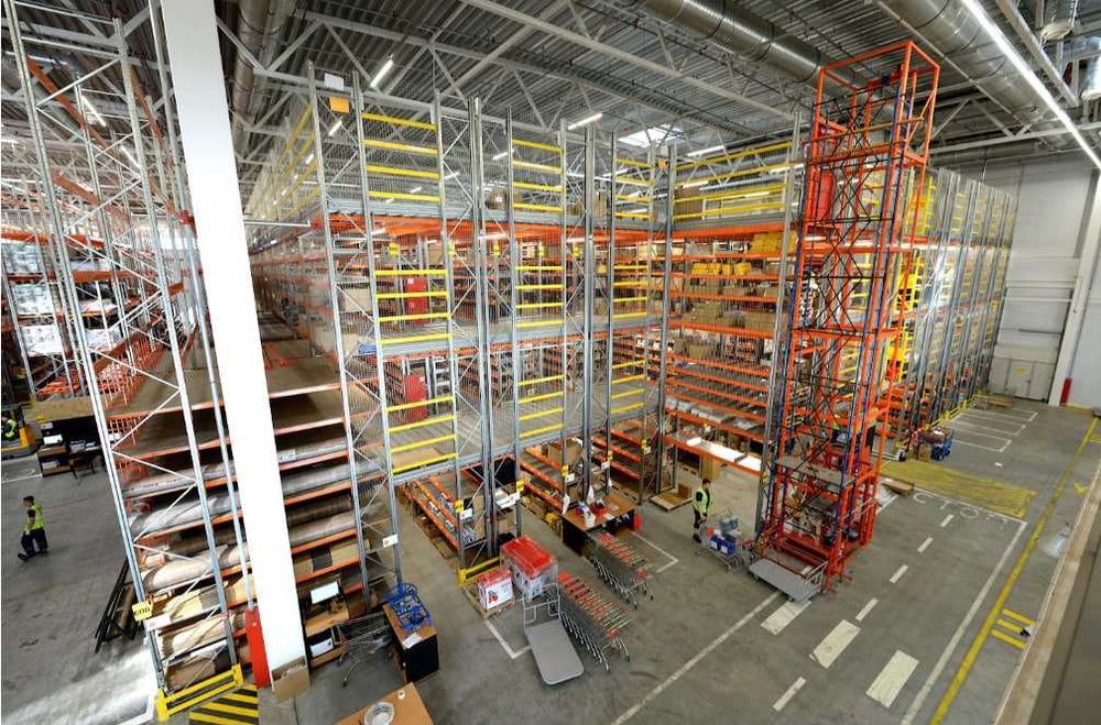 Палетні стелажі нові, Б/В та на замовлення. Мезанінні конструкції