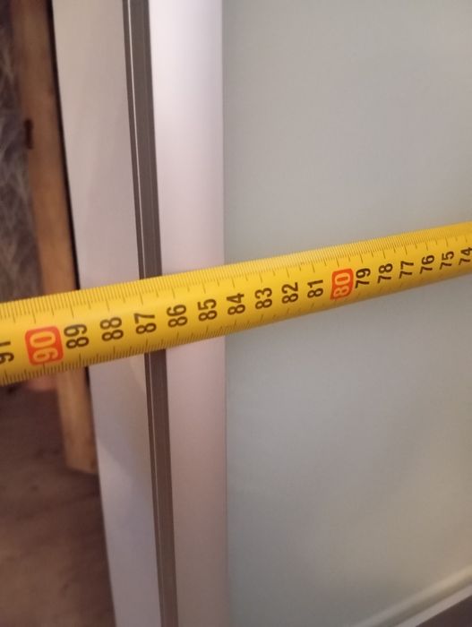 Drzwi przesówane 80 cm Komandor nowe rolki ( wózki )