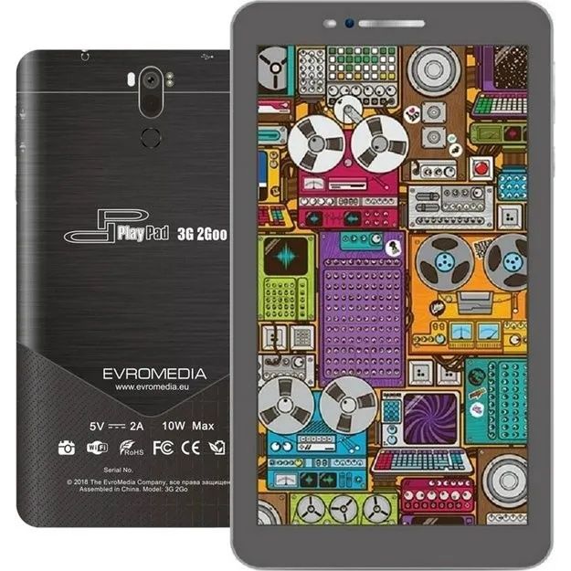Планшет Evromedia play pad 3G 2Goo