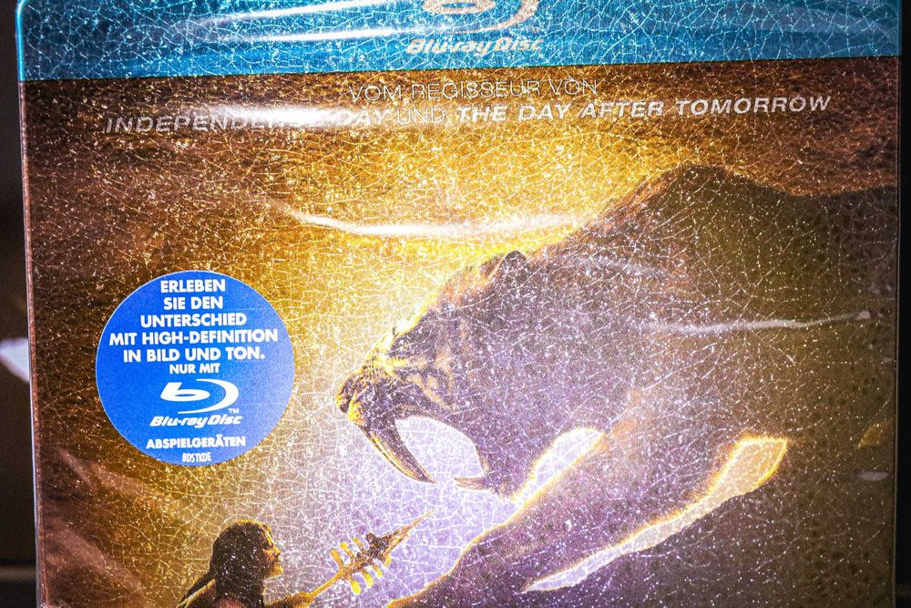 10.000 BC Blu-ray SteelBook Crackle Lacquer RARO!