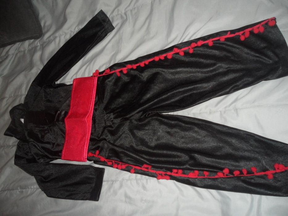Roupa de carnaval Zorro menino
