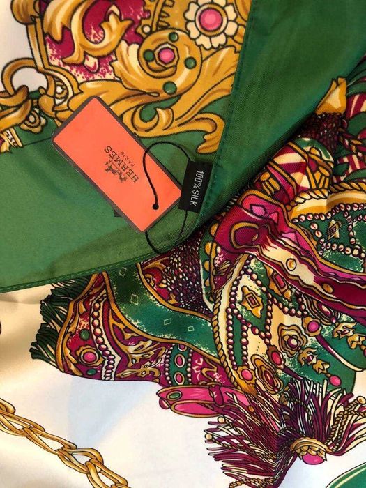 Хустка Hermes Платок шовковий 145см на 145см НОВИЙ