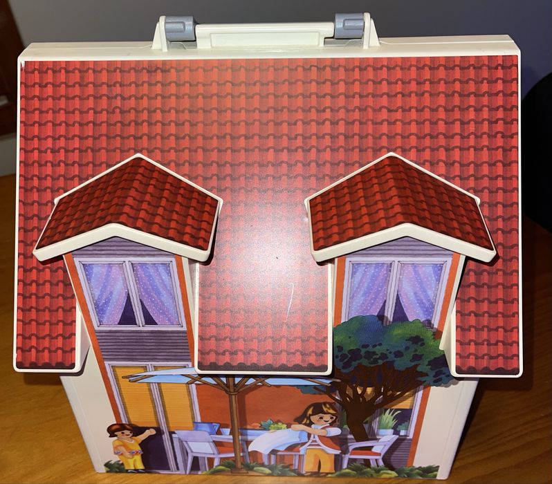 Maleta casa bonecas playmobil