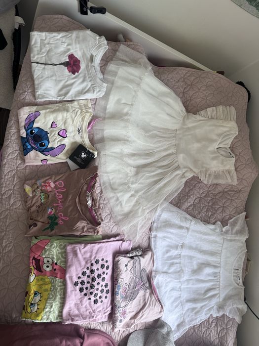 Paka ubranek 122/128 Next, Zara, hm i inne