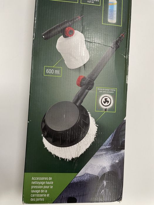 Набор для чистки авто на мойку высокого давл. 150bar (4 элем.)PARKSIDE