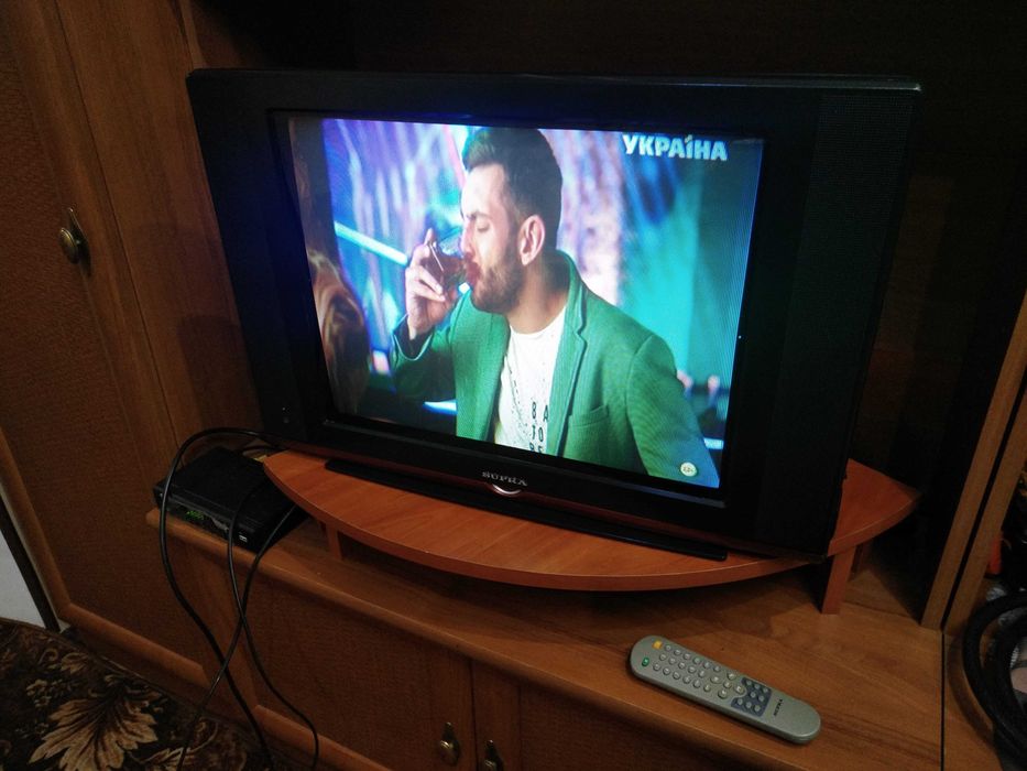 Телевизор SUPRA 21" Качественная Картинка Плоский экран TV Samsung